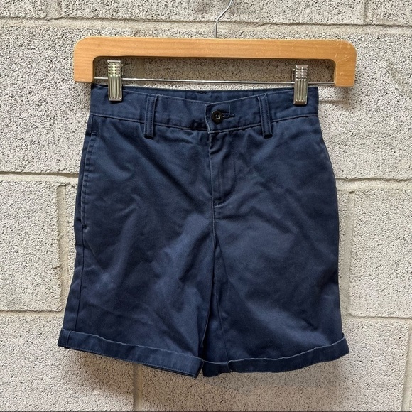 Lands’ End Navy Kids Shorts - Picture 1 of 5